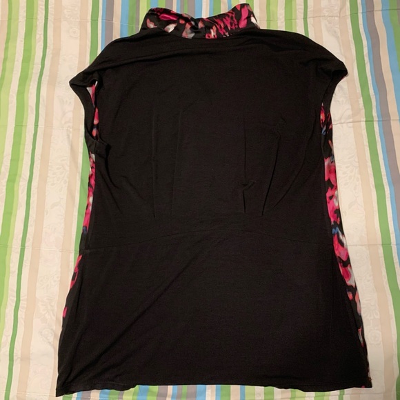 ALFANI PETITE WOMEN TOP NEW 12P WOVEN POLYESTER - Picture 3 of 4